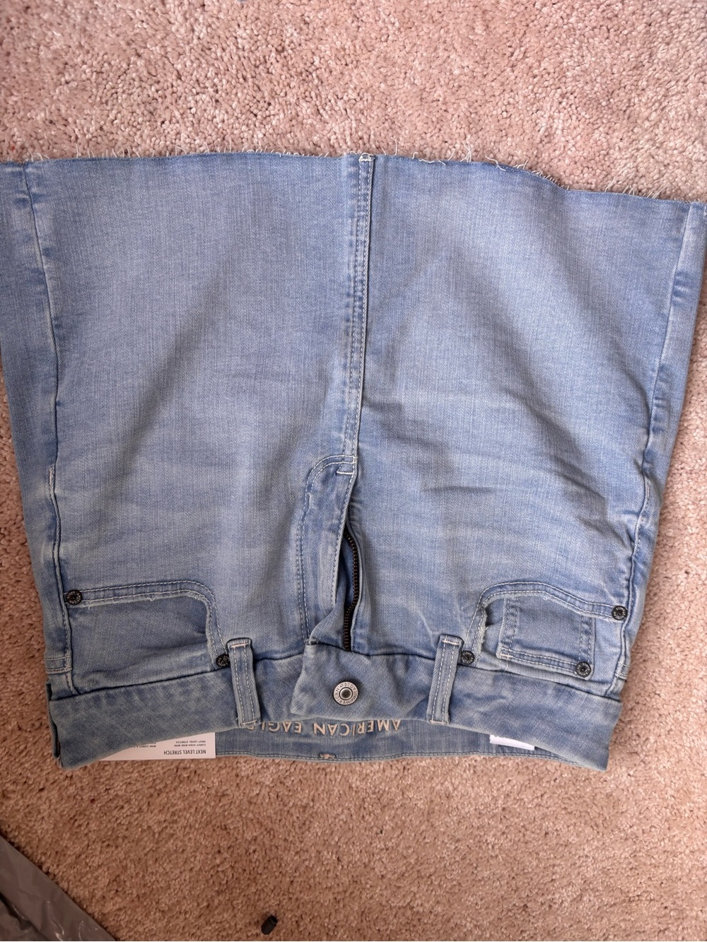 American Eagle Outfitters Light Blue womens Jeans skirt